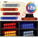 Led Lamba 12 Ledli Çift Sıralı Su geçirmez 12-24 Volt  2.Adet